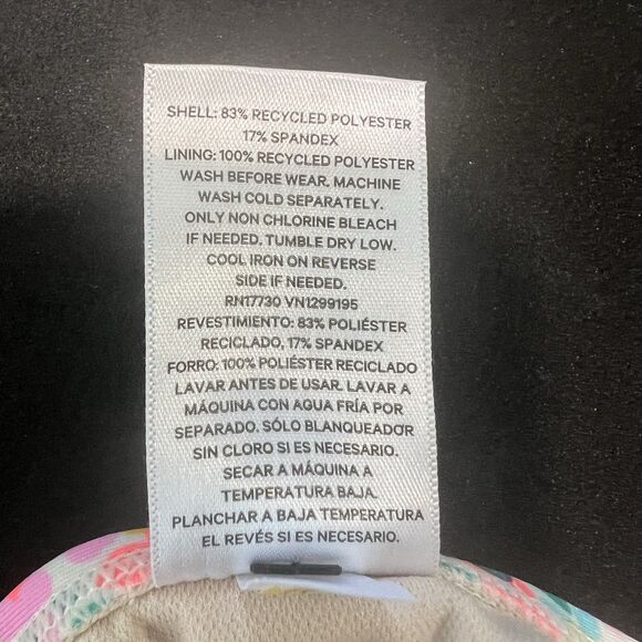 Art Class Floral High Rise Bikini Bottom Size Xs(4/5) - Picture 6 of 6